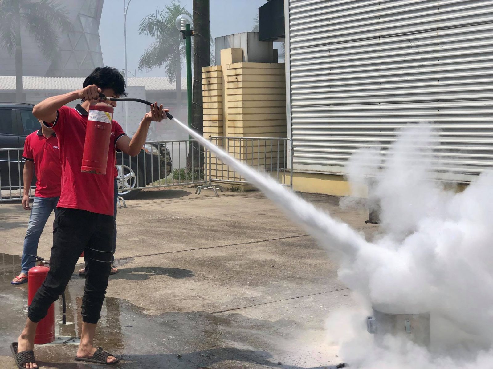 Kocu Việt Nam diễn tập PCCC