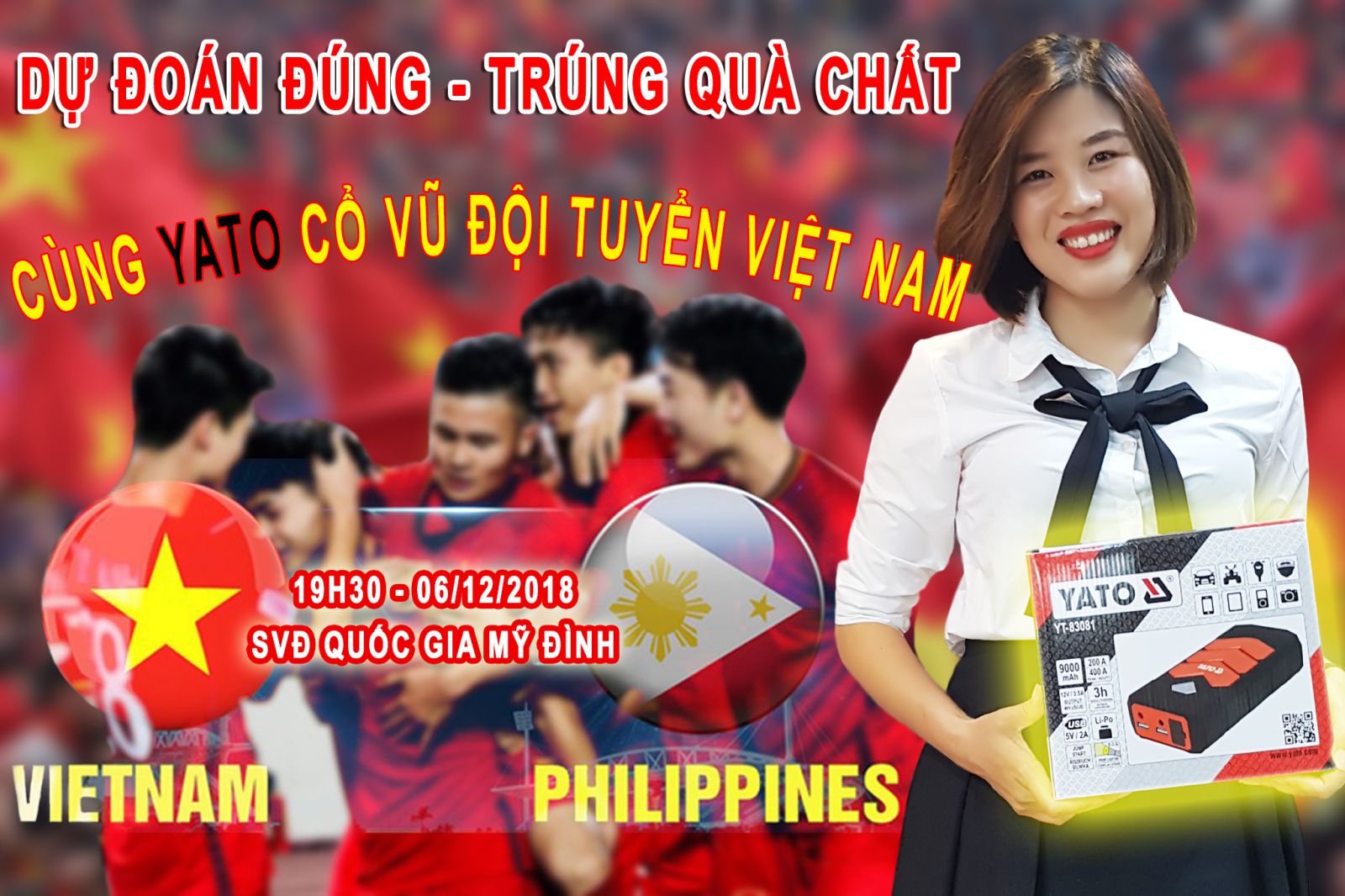 Mini Game dự đoán kết quả trận đấu bán kết lượt về AFF Cup 2018